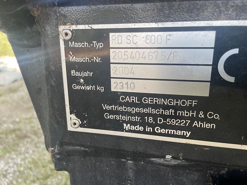 Geringhoff RDS 600 F