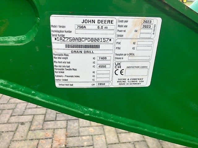John Deere 750A