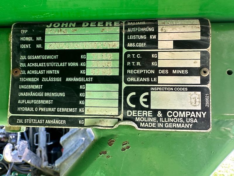 John Deere 740 a
