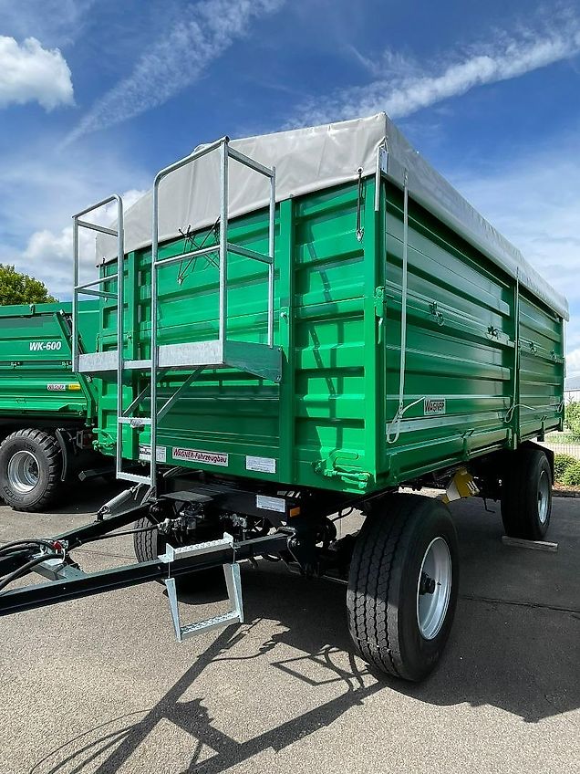 Wagner 18to., 2-Achs-3-Seitenkipper, MESSERABATT