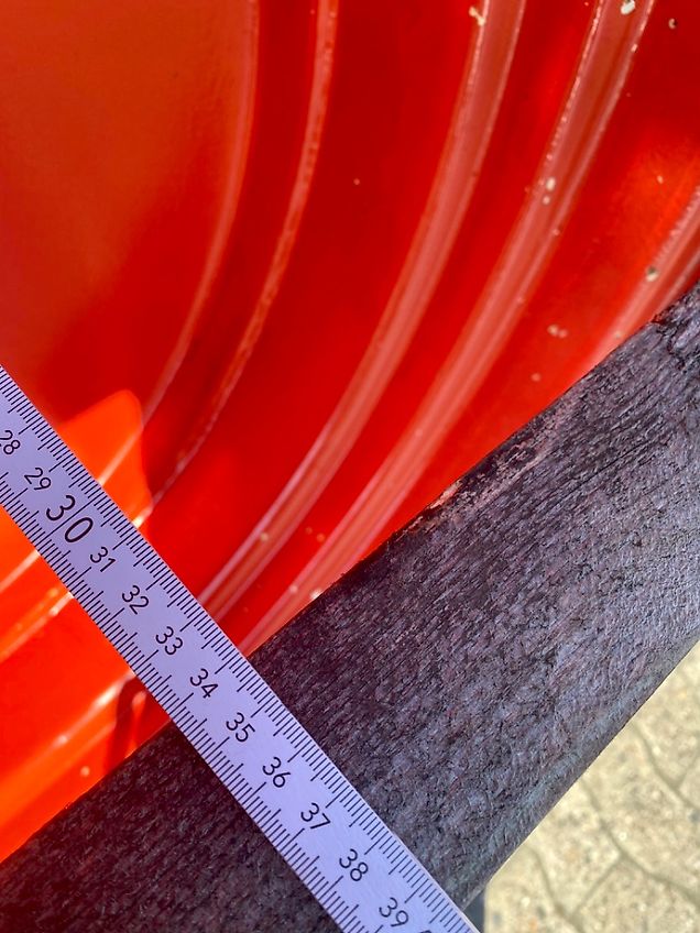 Claas 520/85 R 38, 20.8 R 38, Michelin, Claas, John Deere, IHC, Case-IH, 275 8-Loch Kock-Felge