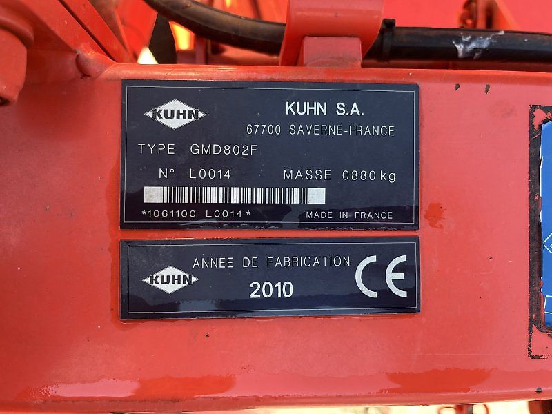 Kuhn GMD 802 F