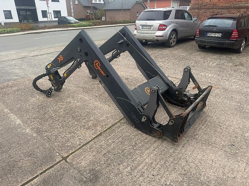 John Deere Hauer Schwinge XB 130 Bionic mit Konsolen, BJ 2018, sms-Schwingungstilgung, 3. Steuerkreis, Steuergerät, Multikuppler, Konsolen passend für 6000er Serie, sehr ordentlicher Zustand