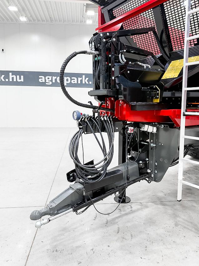 Krampe Rambody 900 (AS 900) 28 ton, push off trailer, hydraulic tailgate, 45,3 m3, LED, air suspension