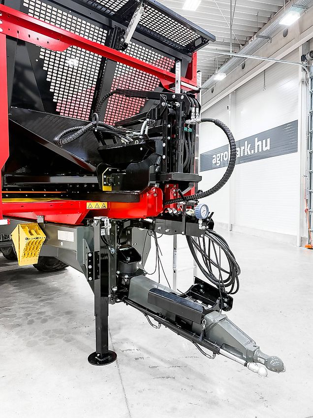 Krampe Rambody 900 (AS 900) 28 ton, push off trailer, hydraulic tailgate, 45,3 m3, LED, air suspension