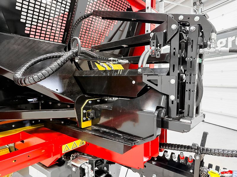 Krampe Rambody 900 (AS 900) 28 ton, push off trailer, hydraulic tailgate, 45,3 m3, LED, air suspension