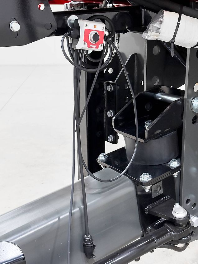 Krampe Rambody 900 (AS 900) 28 ton, push off trailer, hydraulic tailgate, 45,3 m3, LED, air suspension