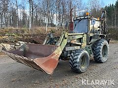 Grävlastare Hymas H52 + Vikplog & Tiltrotator