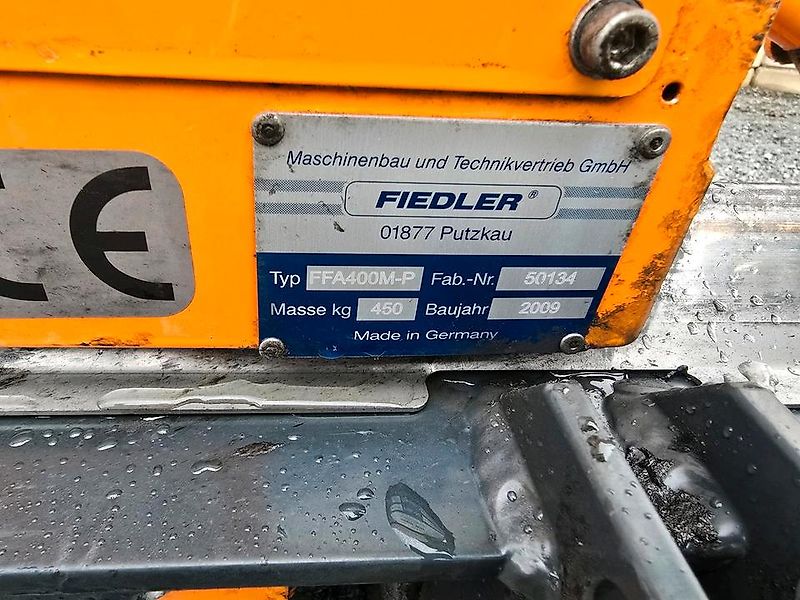 Fiedler FFA 400 M Mähausleger für Multicar M30 Ladog Böschungsmäher Böschungsmulcher Hangmäher