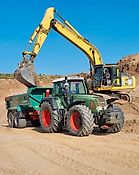 zu vermieten Farmtech Gravis 200 Mulde/ Erdmulde