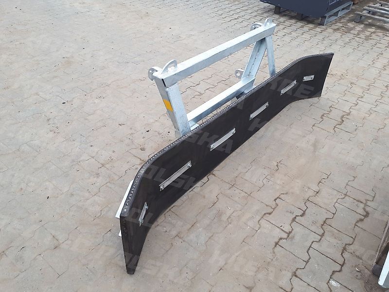 KREATEC Gummischieber starr verzinkt 1,7m für Eurotrac, Giant, usw.