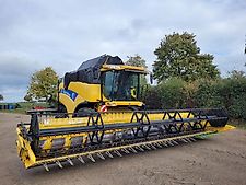 New Holland CX 8060 Bj. 2009 Siebkastenhangausgleich GPS