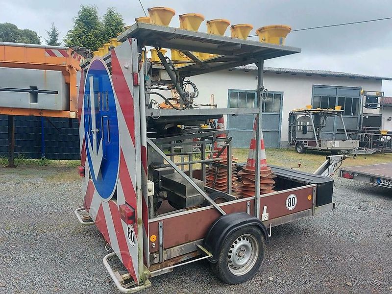 Nissen Absperrtafel Vz616 Sperrwand Verkehrsleittafel AMD A2 hor