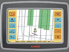 Claas S7 GPS med SATCOR