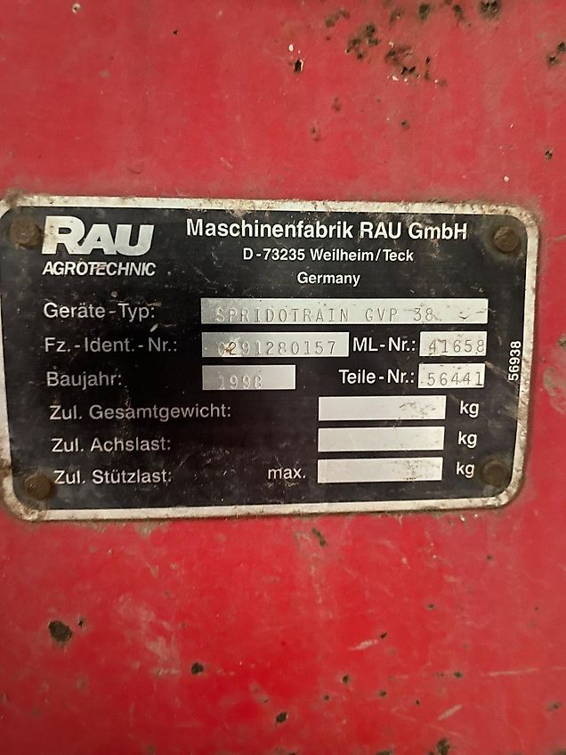Rau Spridotrain GVP 38