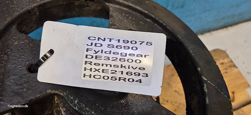 John Deere S690 (Spare part/Reservedel/Ersatzteil)