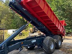 Hakenliftanhänger / Hooklift trailer / Remorque porte caisson / Przyczepa hakowa 18 t