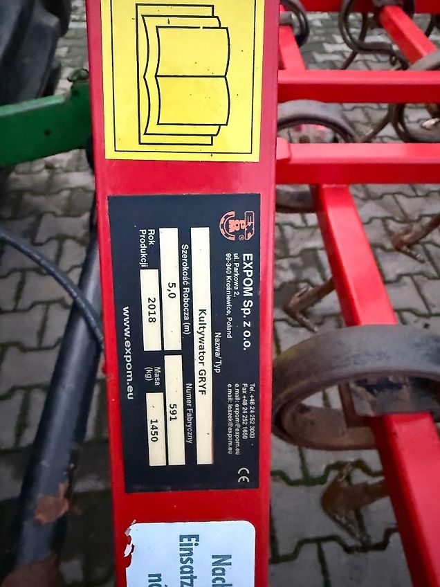 Expom Expom Gryf Federzinkenegge Feingrubber