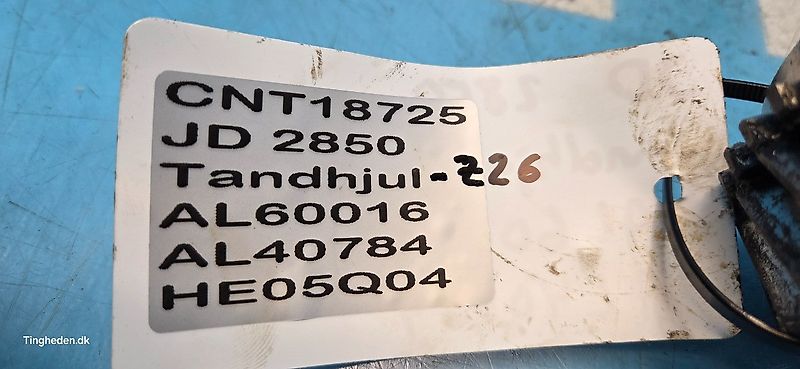 John Deere 2850 (Spare part/Reservedel/Ersatzteil)