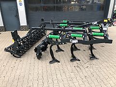 Agroland Mulchgrubber Flügelschare Federstahlwalze LED-Beleuchtung 3m