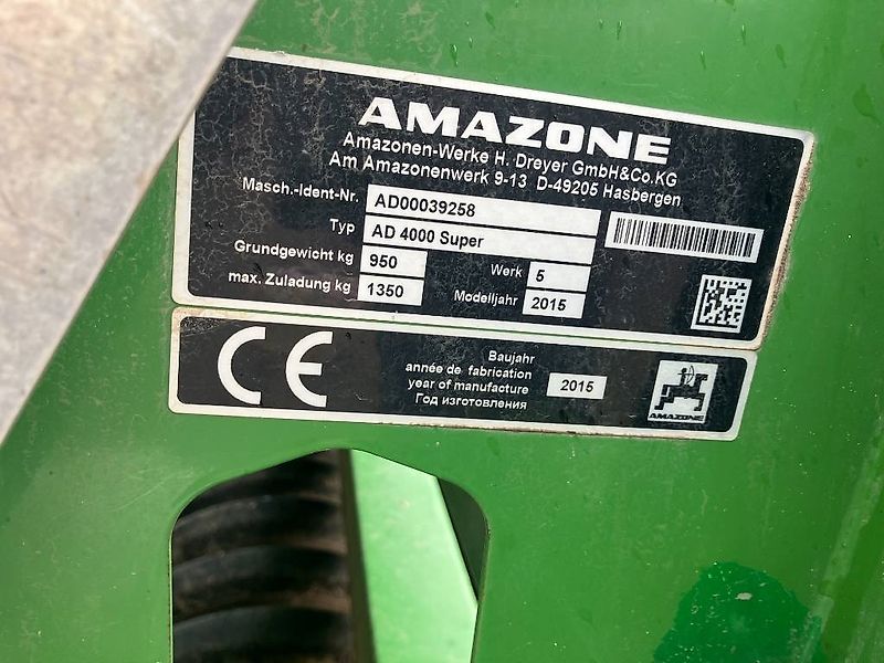 Amazone AD 4000 Super