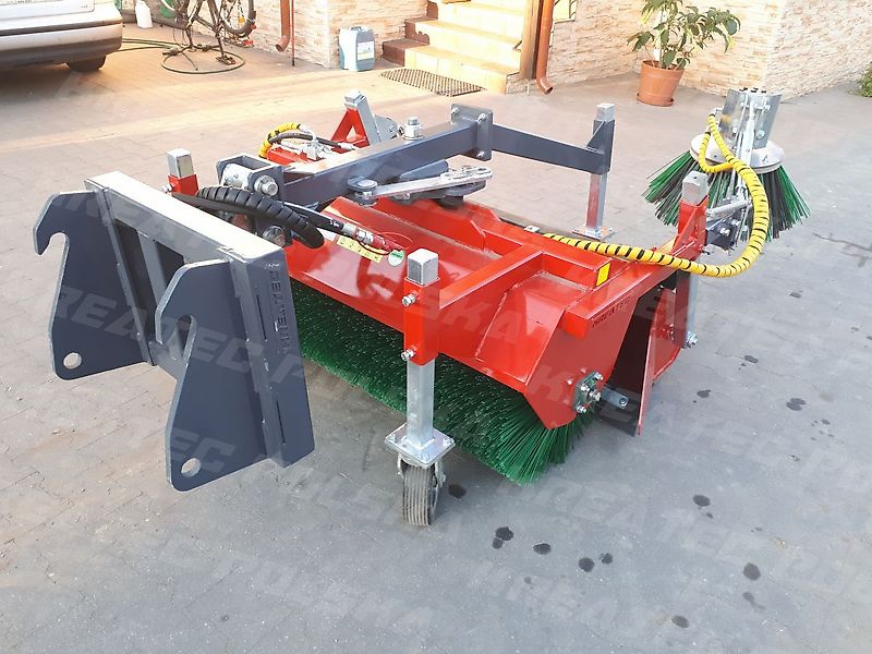 KREATEC Kehrmaschine /Kehrbesen/Veegmaschine/sweeper aus ST52, Burste 620 mm