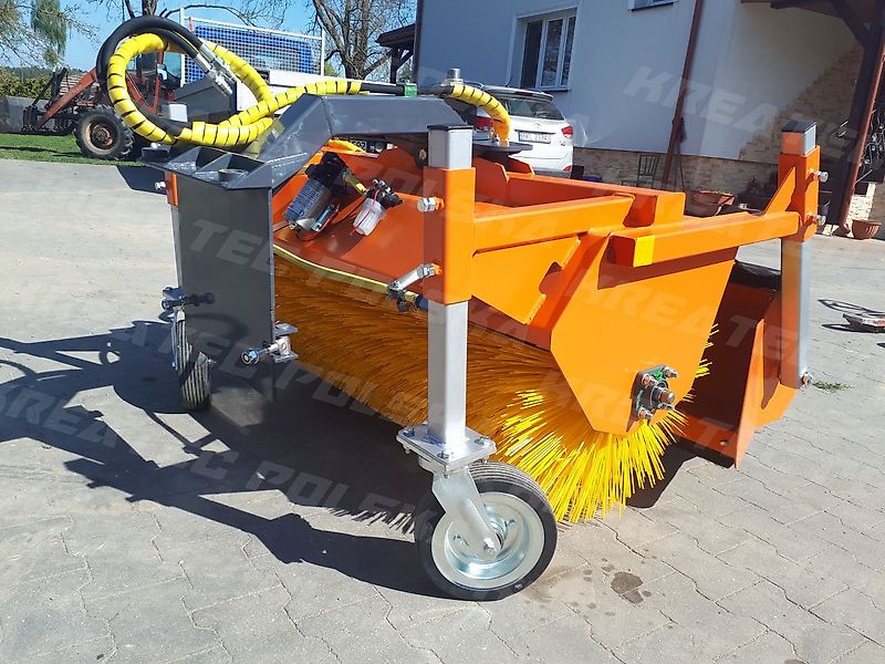 KREATEC Kehrmaschine /Kehrbesen/Veegmaschine/sweeper aus ST52, Burste 620 mm