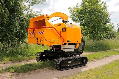 Laski Holzschredder Holzhäcksler Holzhacker Raupenhäcksler