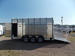 Ifor Williams TA 510 Tridem Rampe Tank Spoiler klappb. 434x178x213cm 3,5 t