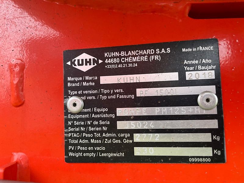 Kuhn PF 1500