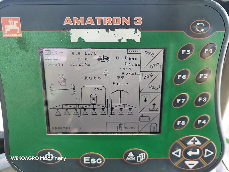 Amazone UX 6200 Super 36-24m med GPS