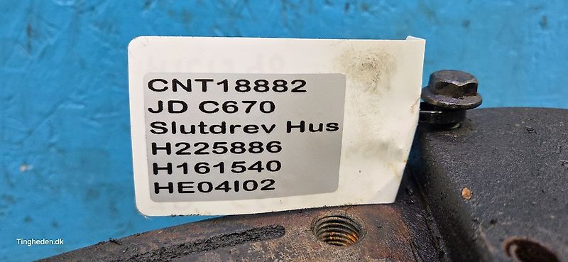 John Deere C670 (Spare part/Reservedel/Ersatzteil)