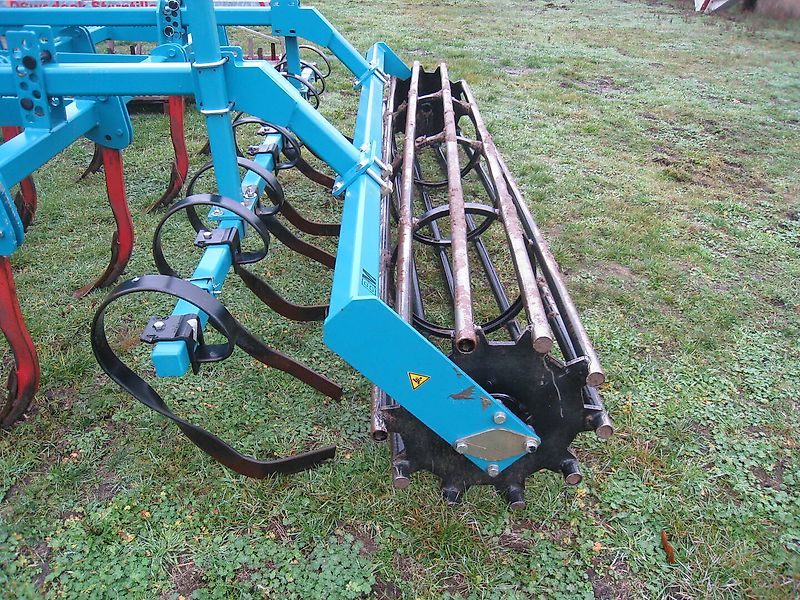 BM Maschinenbau Mulchsaat Grubber 3m, gebrauchte Rohrstabwalze Nivellatoren