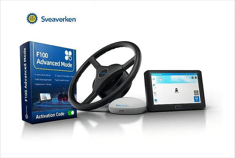 Sveaverken RTK Auto Lenksystem F100 (Advanced)