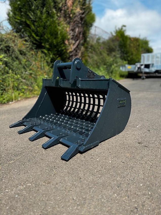 Sieblöffel Häner HSL 800 2.3 MS03 Symlock mit Zähne 80 cm 800mm