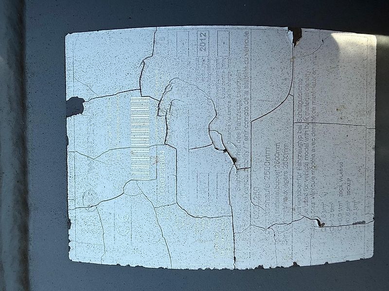 Weidemann Weidemann Leichtgutschaufel 2500 mm / Weidemann 3080