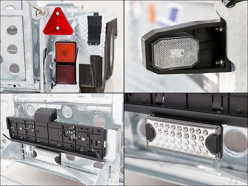 Ifor Williams Baumaschinenanhänger GH1054 163x305 3,5t|Rampe