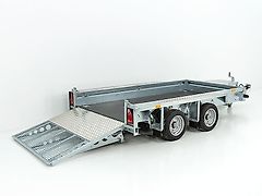 Ifor Williams Baumaschinenanhänger GX105 157x303 2,7t|Auffahrramp